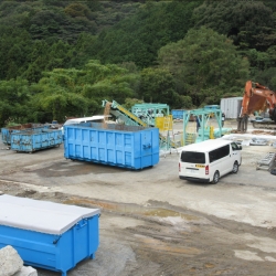 破砕機基礎工事