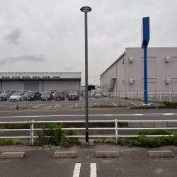 ＰＳＪ長府店街灯復旧工事写真