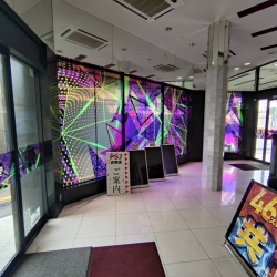 ＰＳＪ古賀店グラフィックシート工事