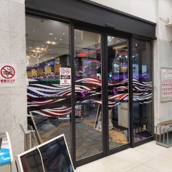 ＰＳＪ綾羅木店グラフィックシート貼り替え工事