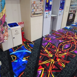 ＰＳＪ長府店デザインカーペット工事