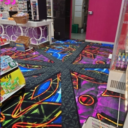 ＰＳＪ長府店デザインカーペット工事