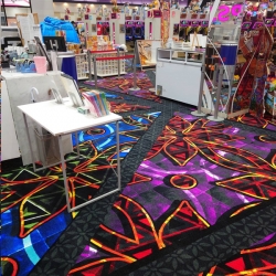 ＰＳＪ長府店デザインカーペット工事