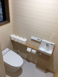 トイレ竣工