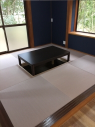 和室掘りごたつ・琉球畳に変更